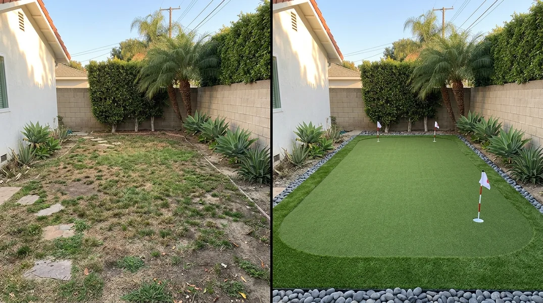 Los Angeles Artificial Grass Cost Guide 2026: Backyards, Pet Turf and Putting Greens
