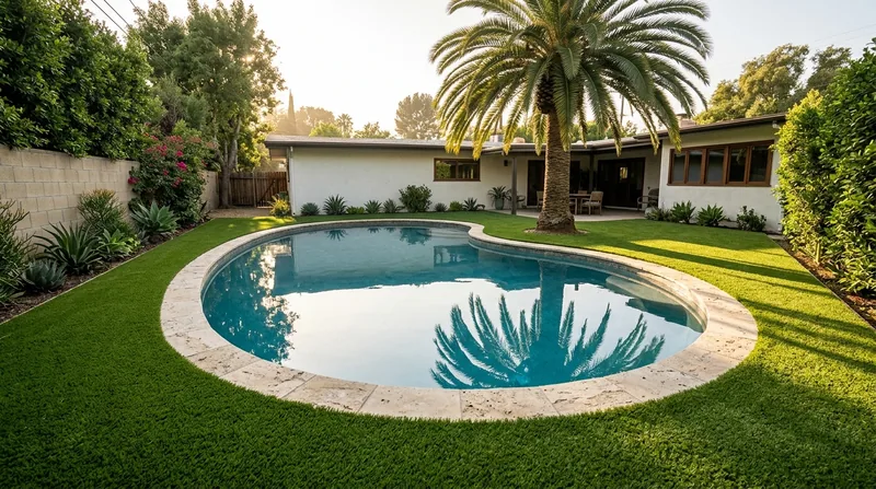 Pool Surround Turf Los Angeles